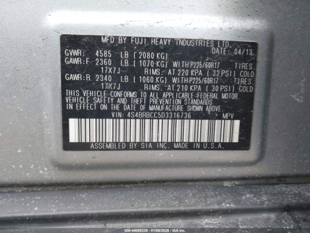 Subaru Outback 2.5i Premium Image 11