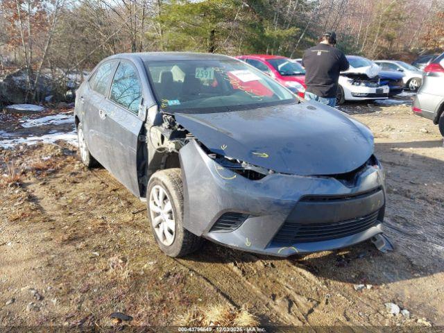  Salvage Toyota Corolla