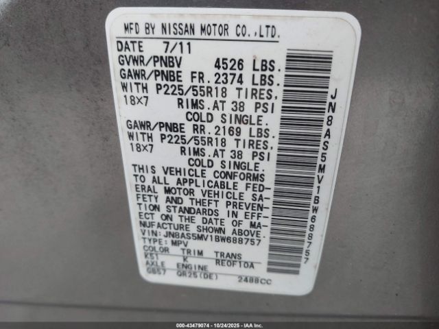 Nissan Rogue Sv Image 9