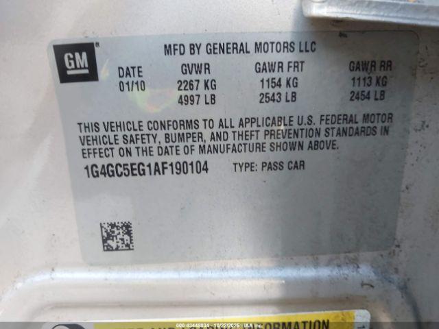 Buick LaCrosse Cxl Image 6