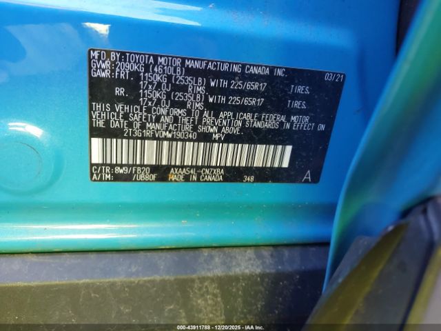 Toyota RAV4 Le Image 4