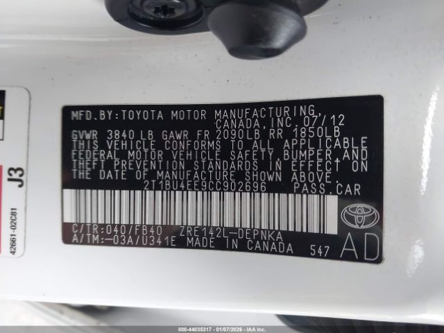 Toyota Corolla Le Image 8