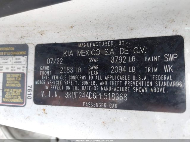 Kia Forte Lxs Image 11