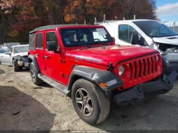  Salvage Jeep Wrangler