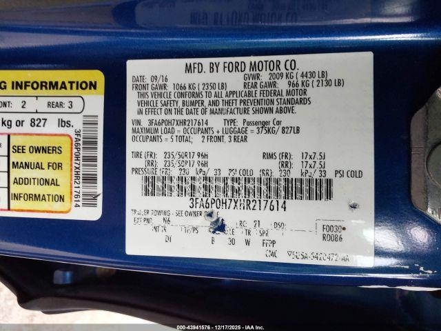 Ford Fusion Se Image 4