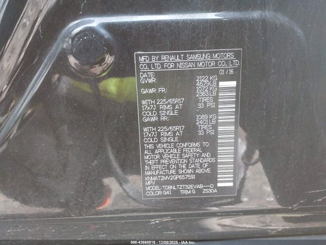 Nissan Rogue Sv Image 16