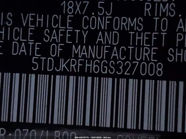 Toyota Highlander Xle V6 Image 9